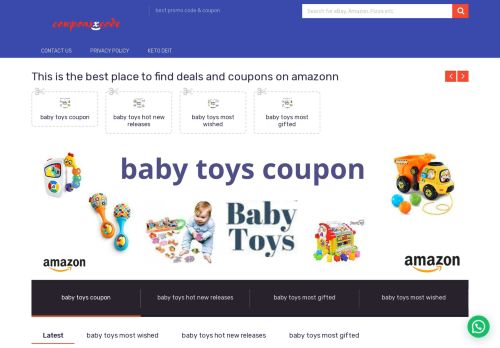 لقطة شاشة لموقع couponsxcode
بتاريخ 02/06/2021
بواسطة دليل مواقع عرب ويب توب