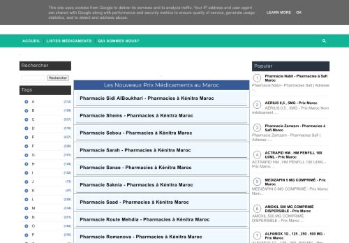 لقطة شاشة لموقع pharmacie-maroc
بتاريخ 18/08/2021
بواسطة دليل مواقع عرب ويب توب