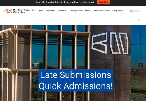 لقطة شاشة لموقع The Knowledge Hub Universities
بتاريخ 09/09/2021
بواسطة دليل مواقع عرب ويب توب