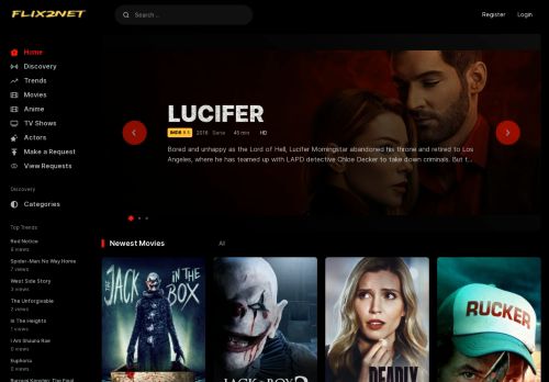 لقطة شاشة لموقع flix2net
بتاريخ 07/02/2022
بواسطة دليل مواقع عرب ويب توب