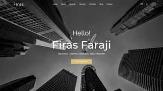 لقطة شاشة لموقع موقع المهندس المعماري فراس فرجي في تركيا
بتاريخ 21/09/2019
بواسطة دليل مواقع عرب ويب توب
