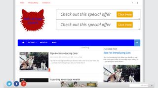 لقطة شاشة لموقع cats and dogs lovers
بتاريخ 23/09/2019
بواسطة دليل مواقع عرب ويب توب