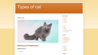 لقطة شاشة لموقع types of cat
بتاريخ 19/02/2020
بواسطة دليل مواقع عرب ويب توب