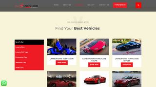 لقطة شاشة لموقع Rent a Sports Cars Dubai - Hire Cheap Sports Cars | Monaco Car Rental
بتاريخ 27/03/2020
بواسطة دليل مواقع عرب ويب توب