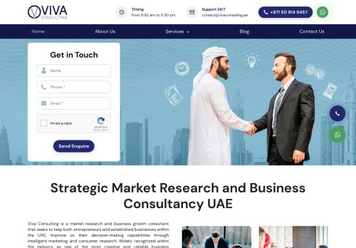 لقطة شاشة لموقع Viva Consulting للاستشارات التجارية
بتاريخ 30/09/2020
بواسطة دليل مواقع عرب ويب توب