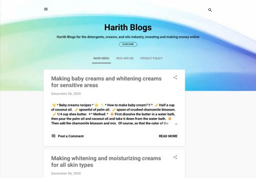 لقطة شاشة لموقع Harith Blogs
بتاريخ 05/02/2021
بواسطة دليل مواقع عرب ويب توب