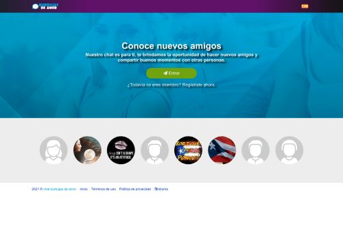 chat burbujas de amor